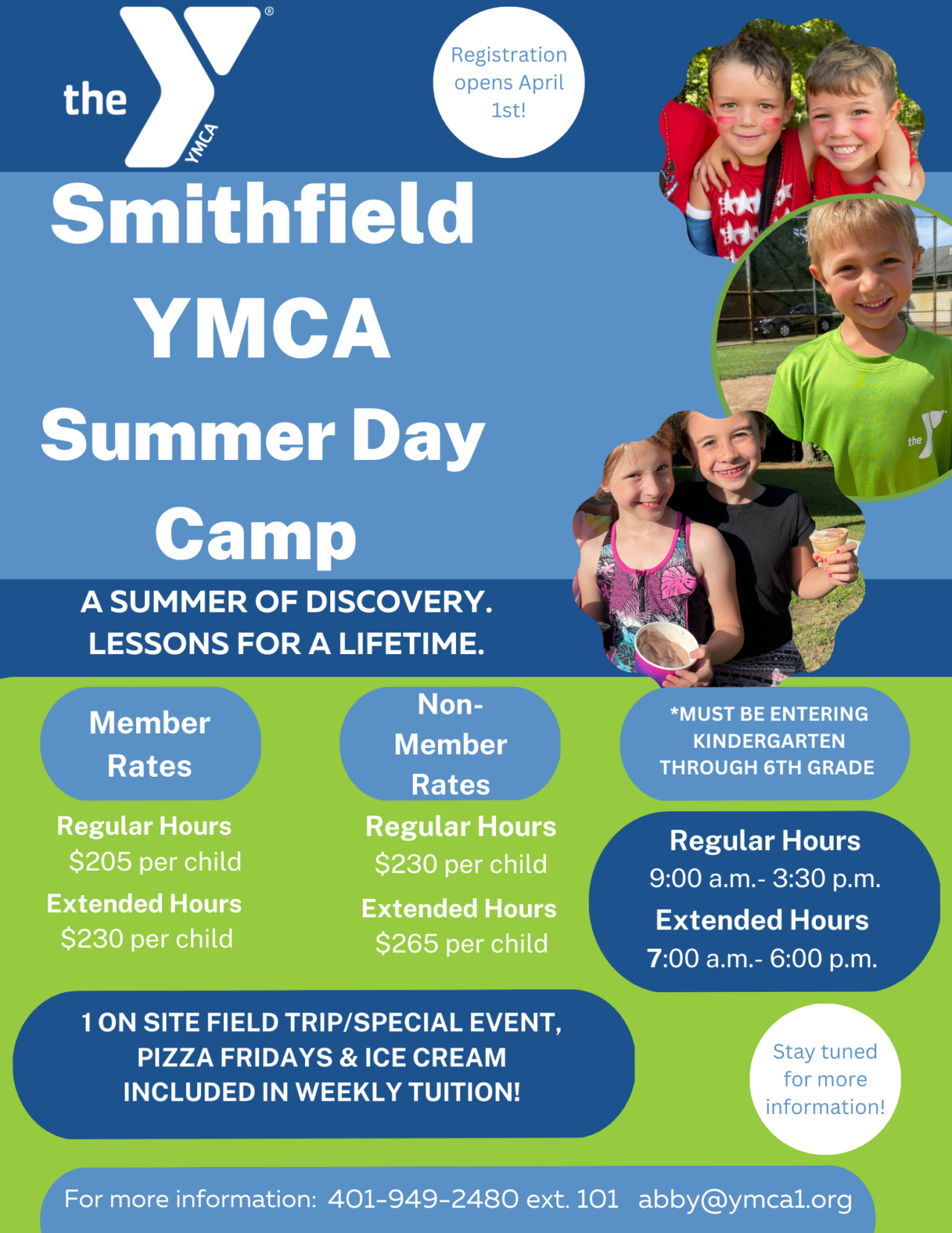YMCA Summer Camp Smithfield YMCA