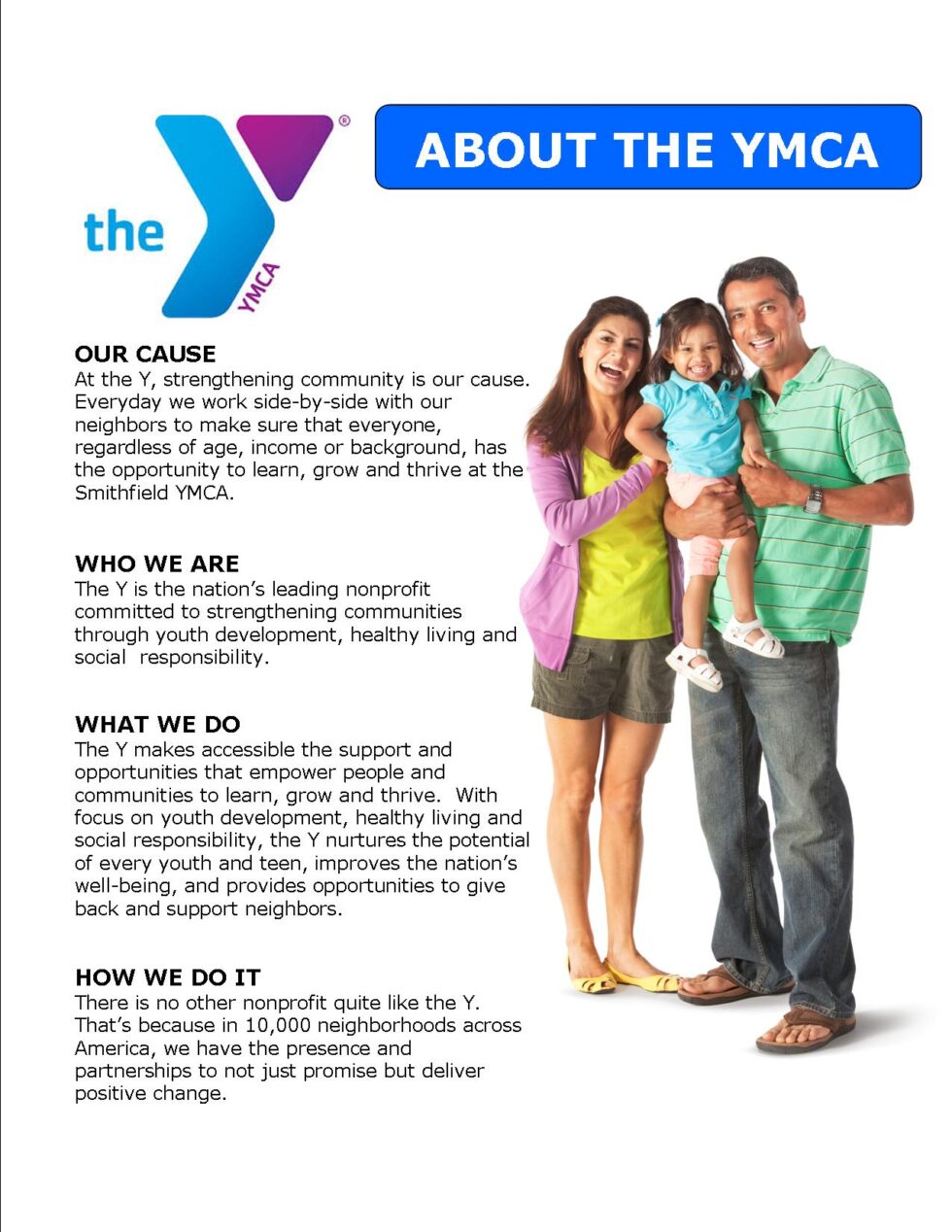 About Smithfield YMCA